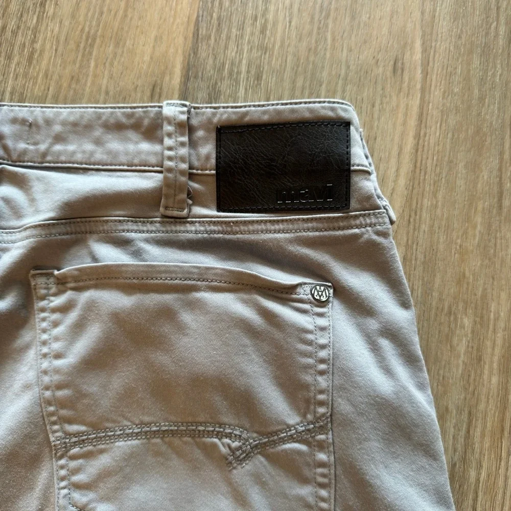 Mavi Jeans‎ Zach Straight Leg Grey Mens Pants 38x32 Stretch Cotton 453 ASU09309